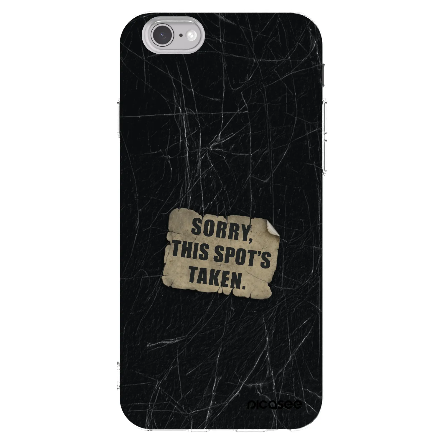 Picasee διαφανής θήκη σιλικόνης Apple iPhone 6/6S - SORRY