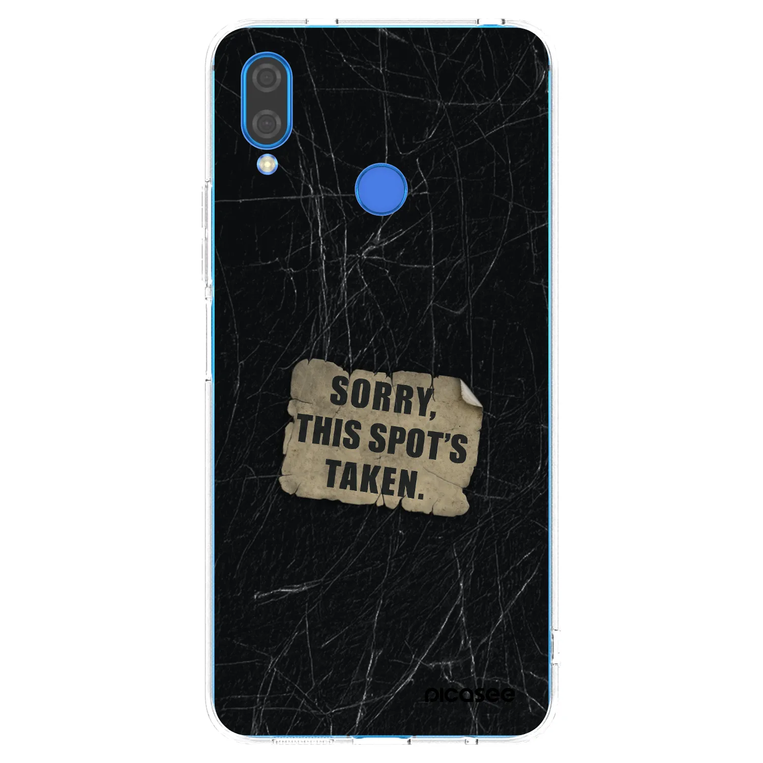 Picasee διαφανής θήκη σιλικόνης Huawei Nova 3 - SORRY