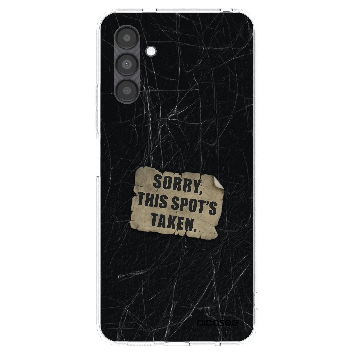 Picasee διαφανής θήκη σιλικόνης Samsung Galaxy A04s A047F - SORRY