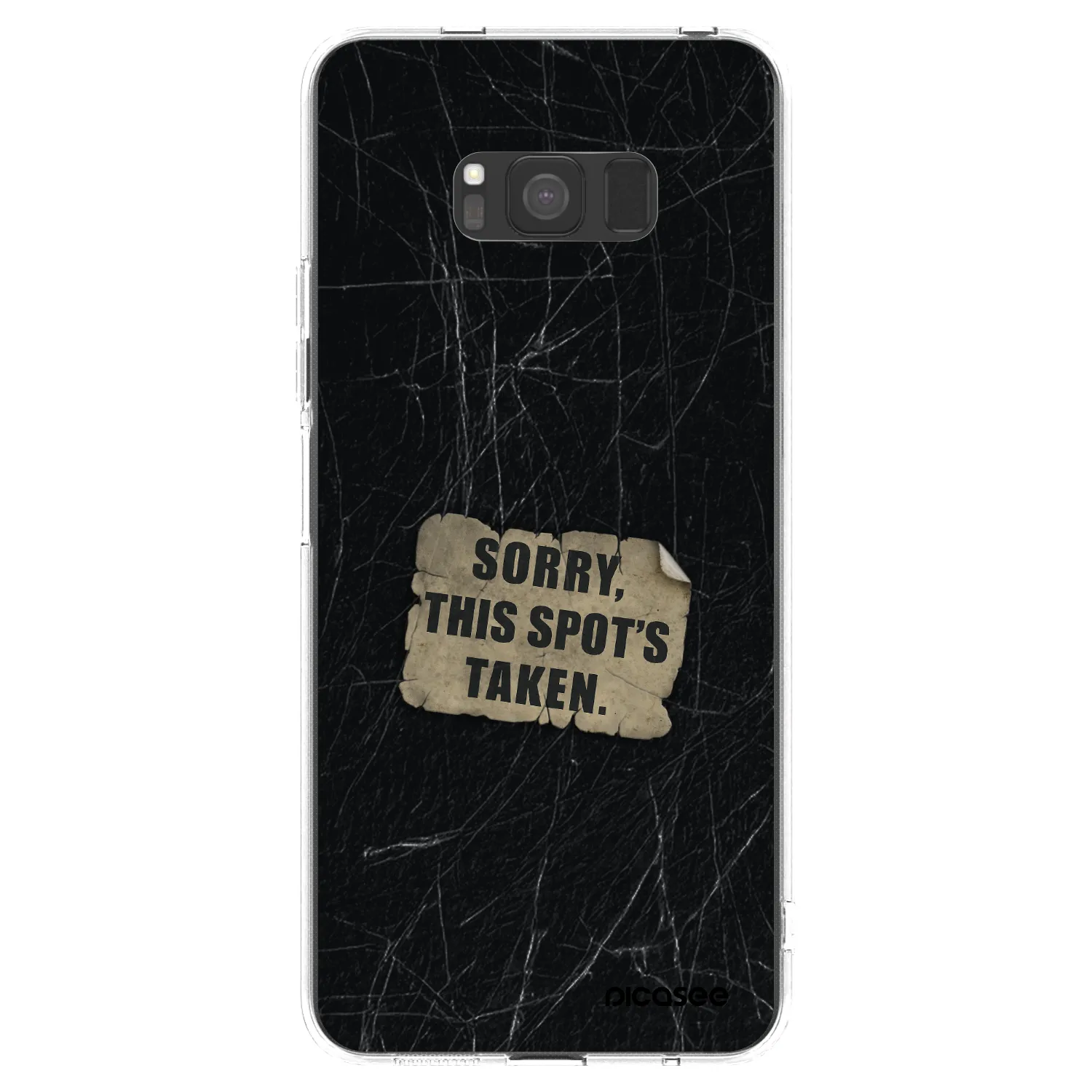 Picasee διαφανής θήκη σιλικόνης Samsung Galaxy S8 G950F - SORRY