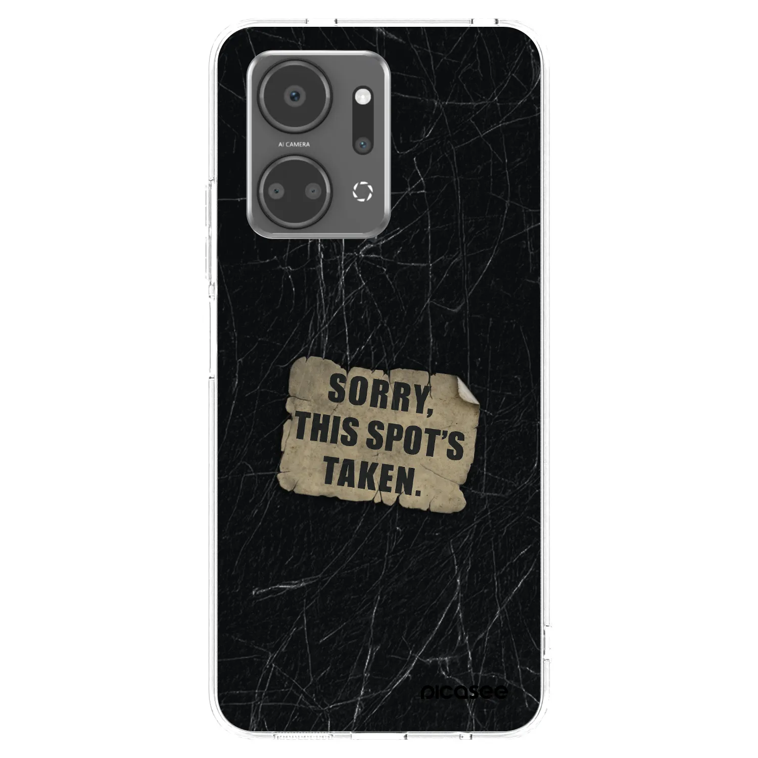 Picasee διαφανής θήκη σιλικόνης Honor X7a - SORRY