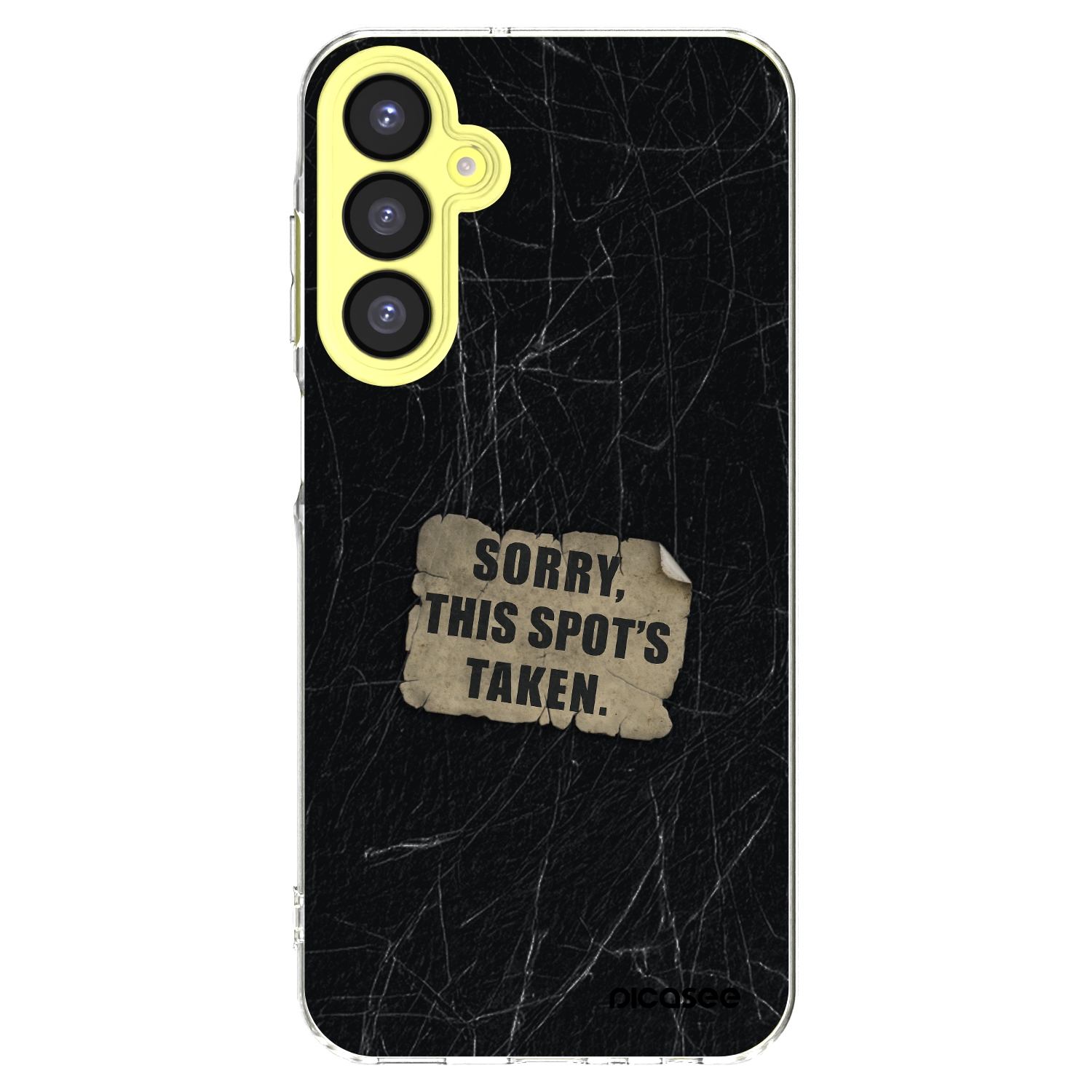 Picasee διαφανής θήκη σιλικόνης Samsung Galaxy A25 A256B 5G - SORRY