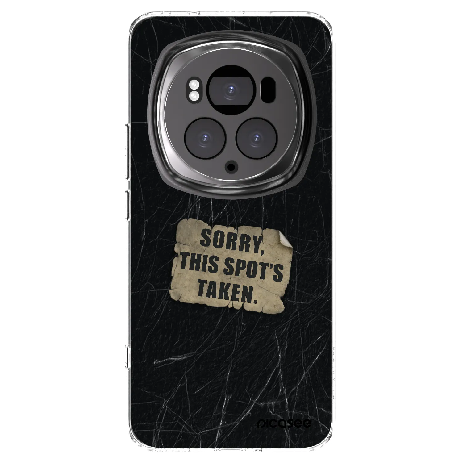 Picasee διαφανής θήκη σιλικόνης Honor Magic6 Pro - SORRY