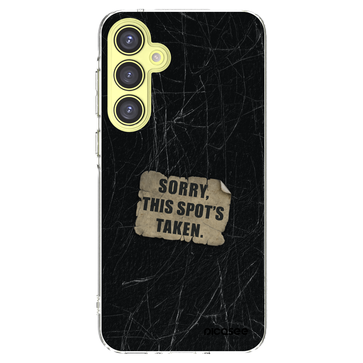 Picasee διαφανής θήκη σιλικόνης Samsung Galaxy A35 5G A356B - SORRY