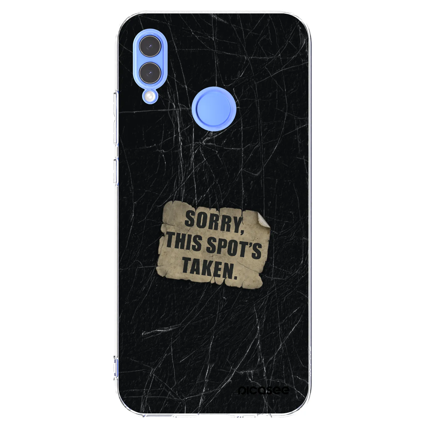 Picasee διαφανής θήκη σιλικόνης Honor 10 Lite - SORRY