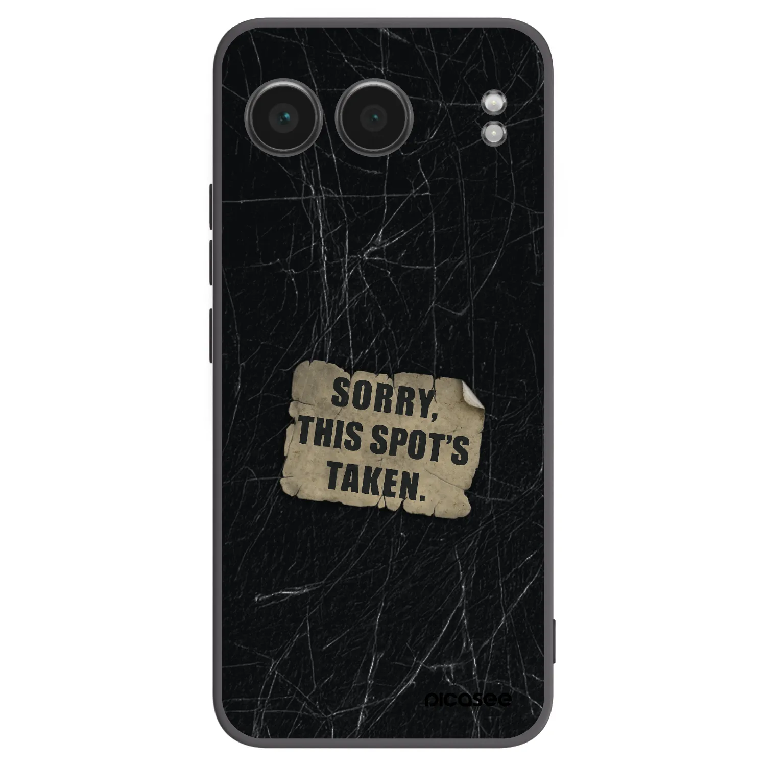 Picasee Μαύρη θήκη σιλικόνης για OnePlus Nord 4 - SORRY