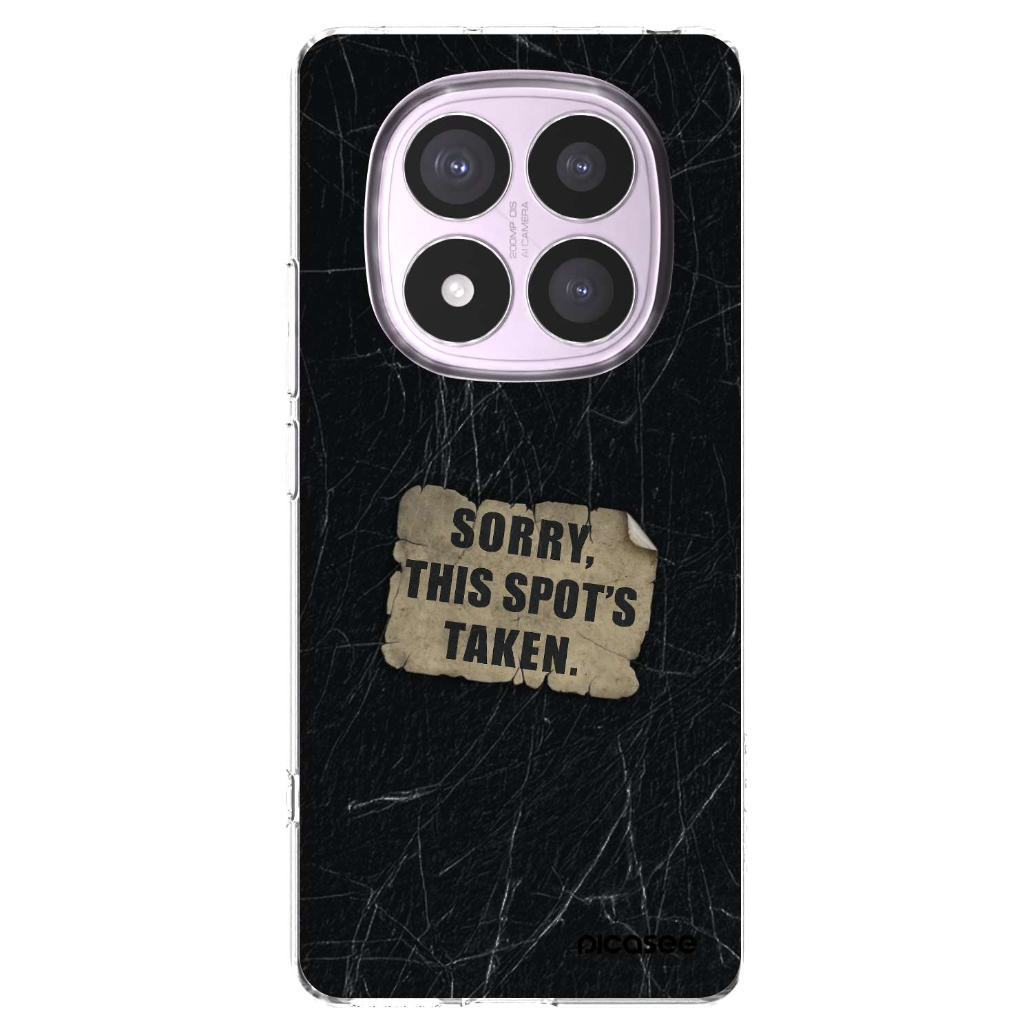 Picasee διαφανής θήκη σιλικόνης Xiaomi Redmi Note 14 Pro 5G - SORRY