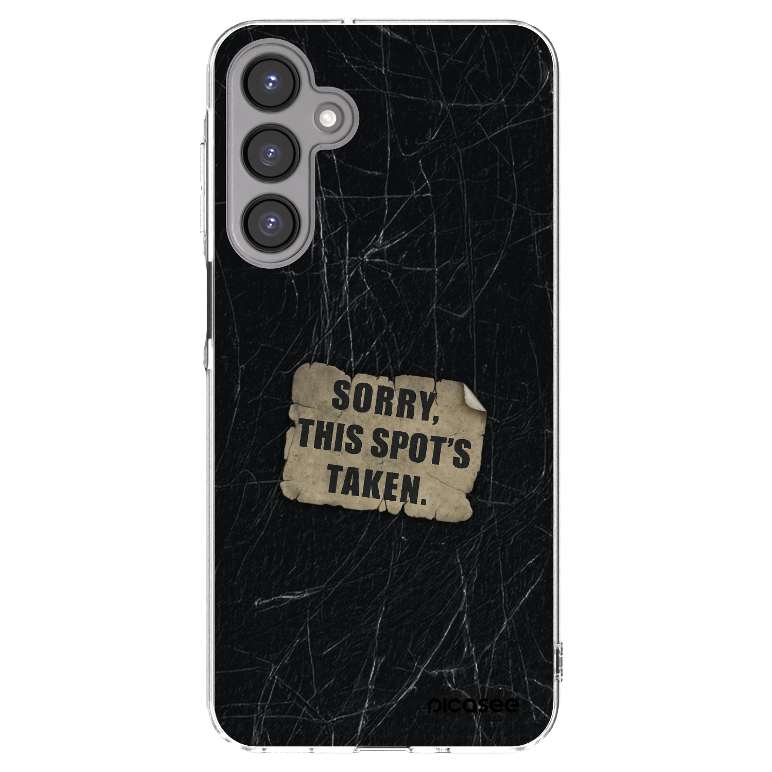 Picasee διαφανής θήκη σιλικόνης Samsung Galaxy A16 5G - SORRY