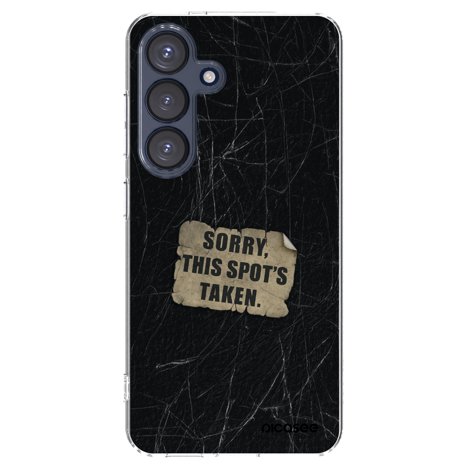 Picasee διαφανής θήκη σιλικόνης Samsung Galaxy S25 5G - SORRY