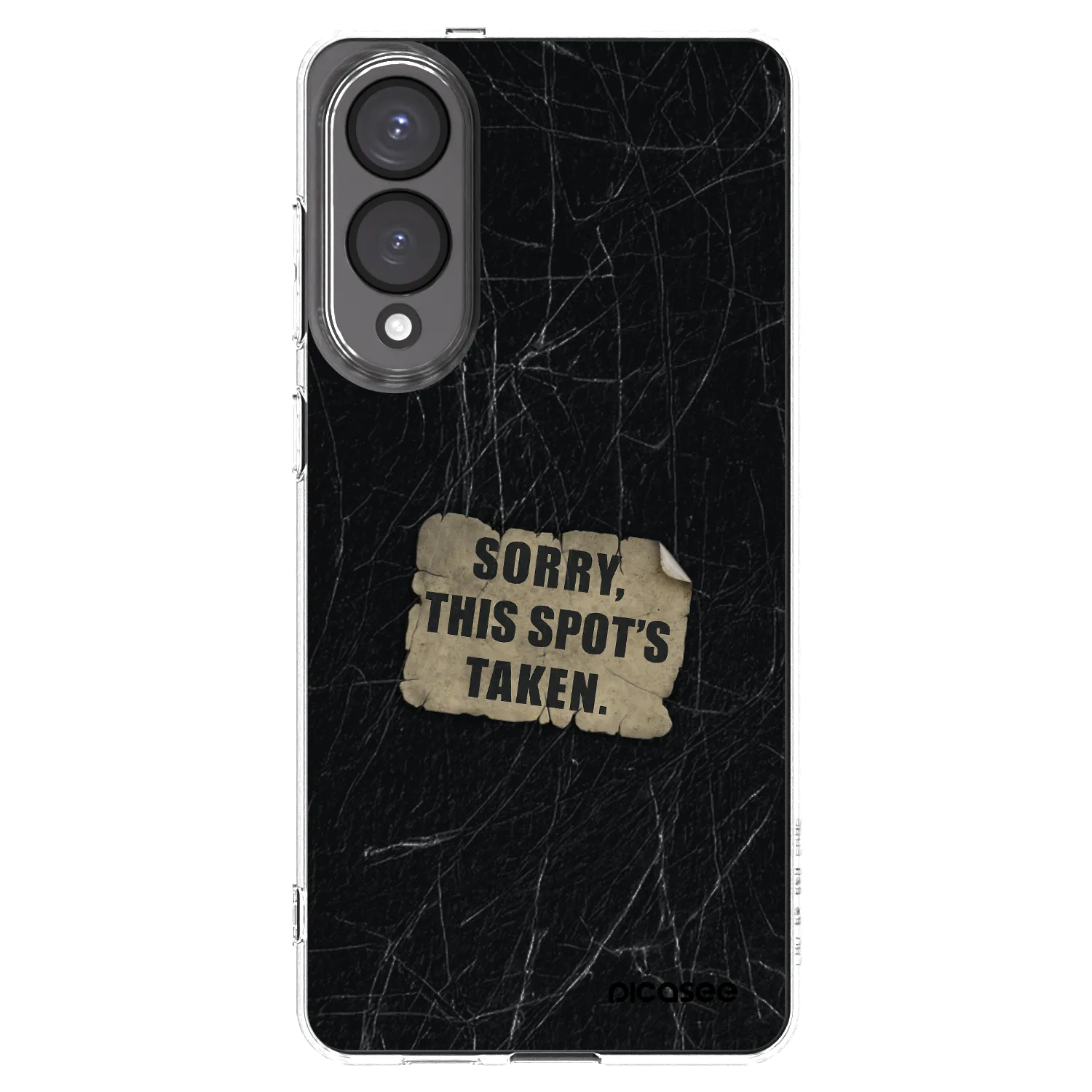 Picasee διαφανής θήκη σιλικόνης Samsung Galaxy S25 Edge 5G - SORRY
