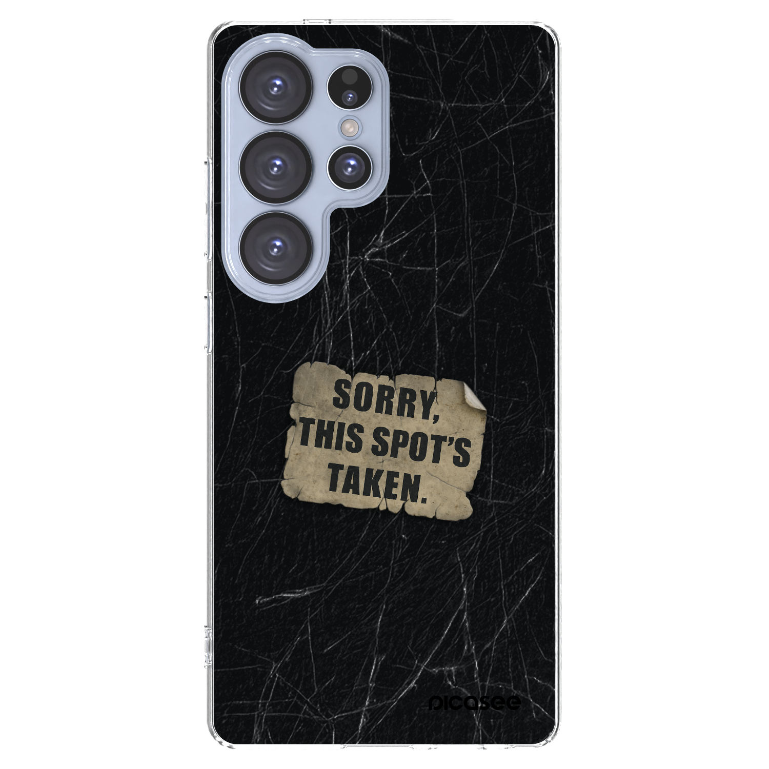 Picasee διαφανής θήκη σιλικόνης Samsung Galaxy S25 Ultra 5G - SORRY