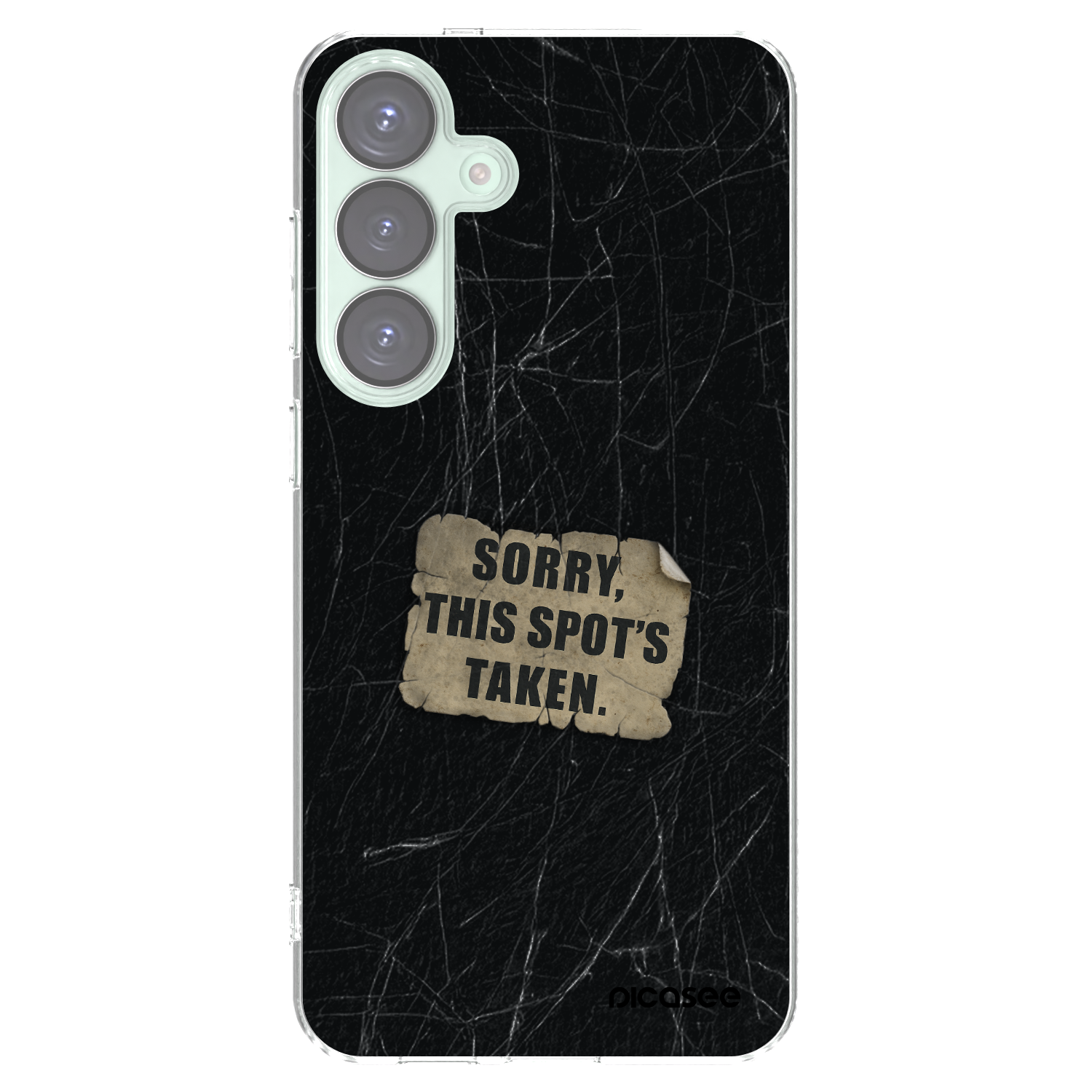 Picasee διαφανής θήκη σιλικόνης Samsung Galaxy S25+ 5G - SORRY