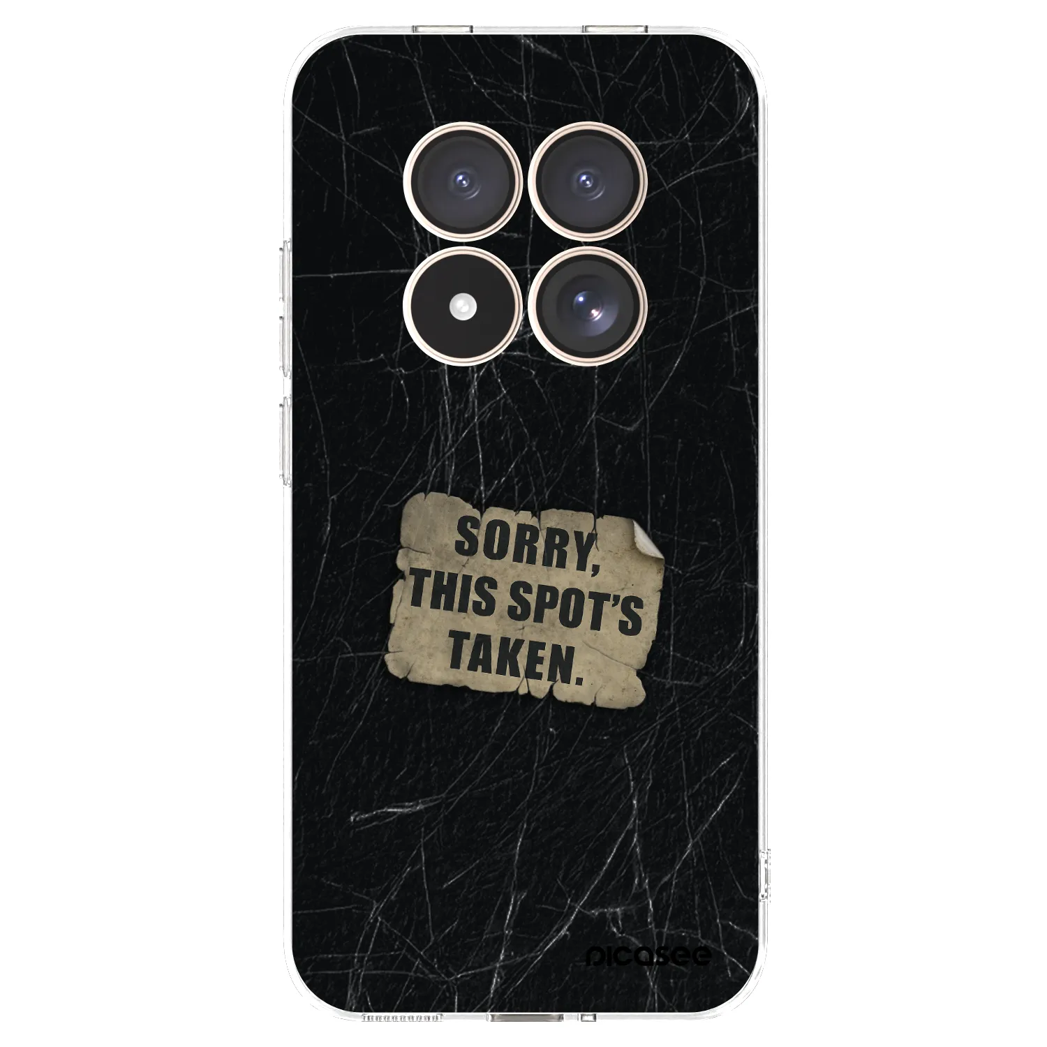 Picasee διαφανής θήκη σιλικόνης Xiaomi Redmi Note 15 Pro 4G - SORRY