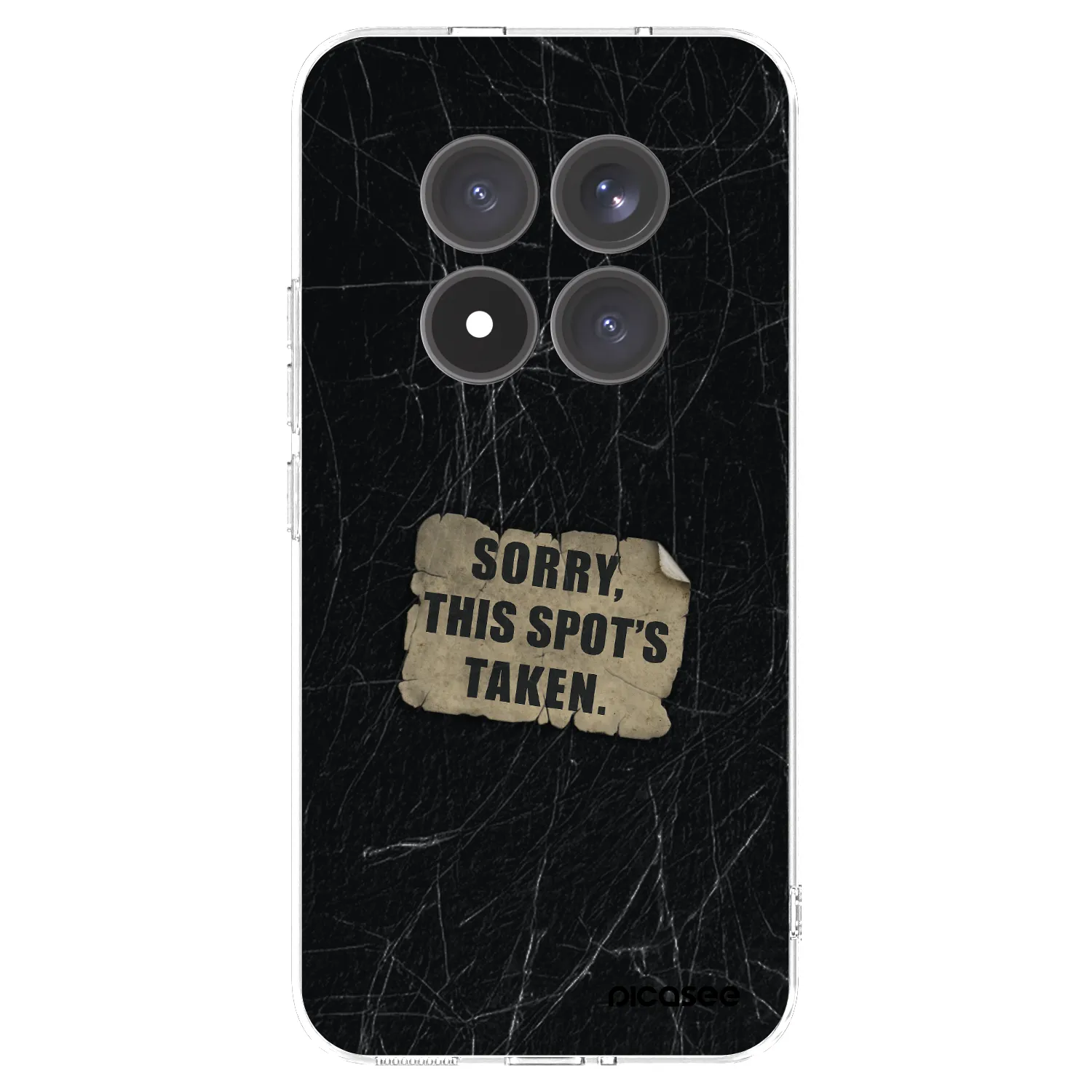 Picasee διαφανής θήκη σιλικόνης Xiaomi Redmi Note 15 Pro+ - SORRY