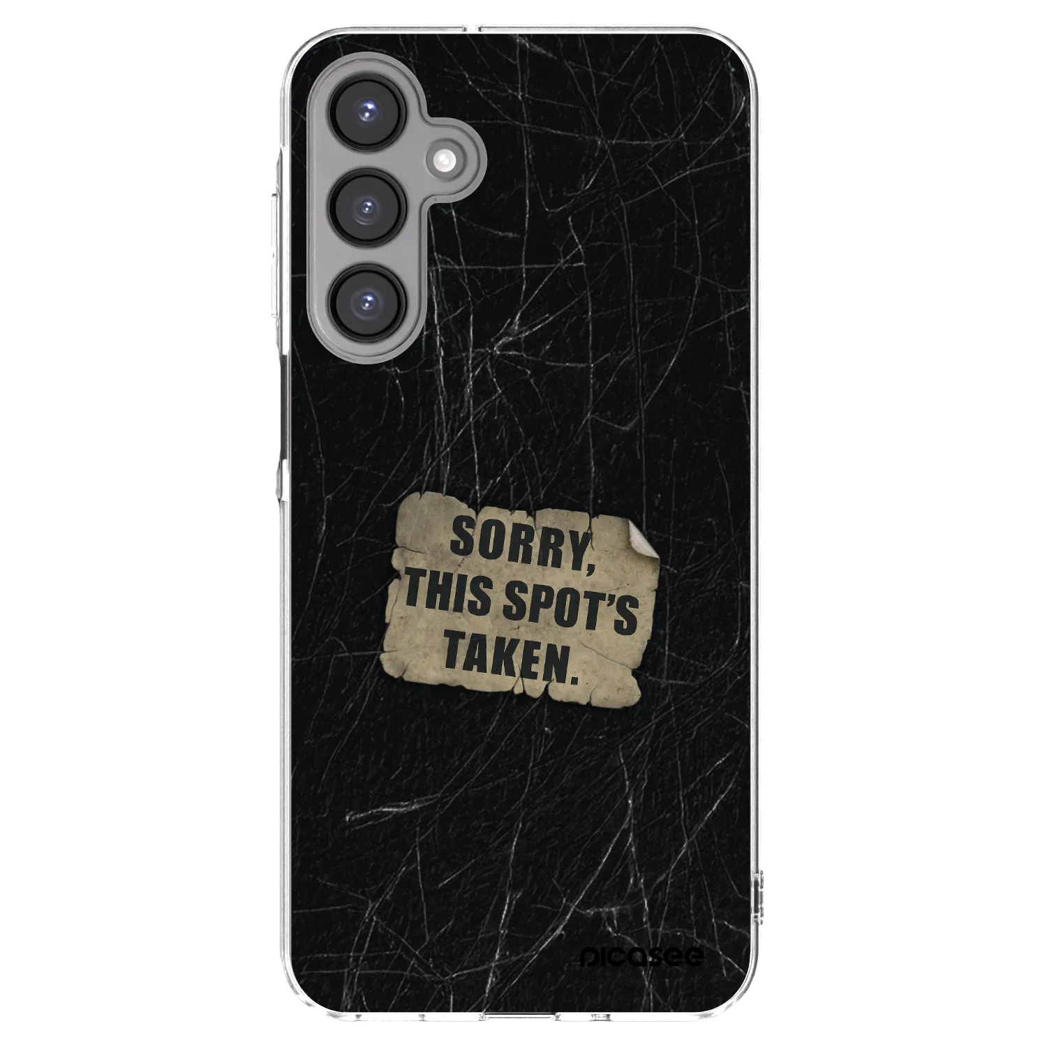 Picasee διαφανής θήκη σιλικόνης Samsung Galaxy A16 4G - SORRY