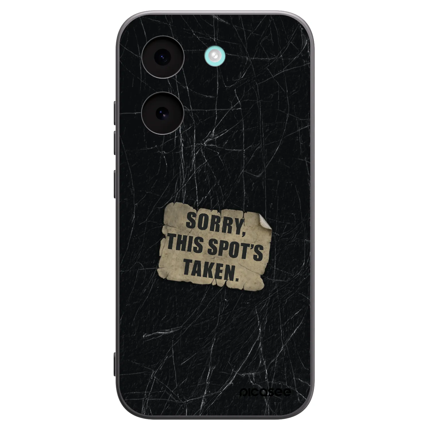 Picasee Μαύρη θήκη σιλικόνης για Xiaomi Poco X8 Pro - SORRY