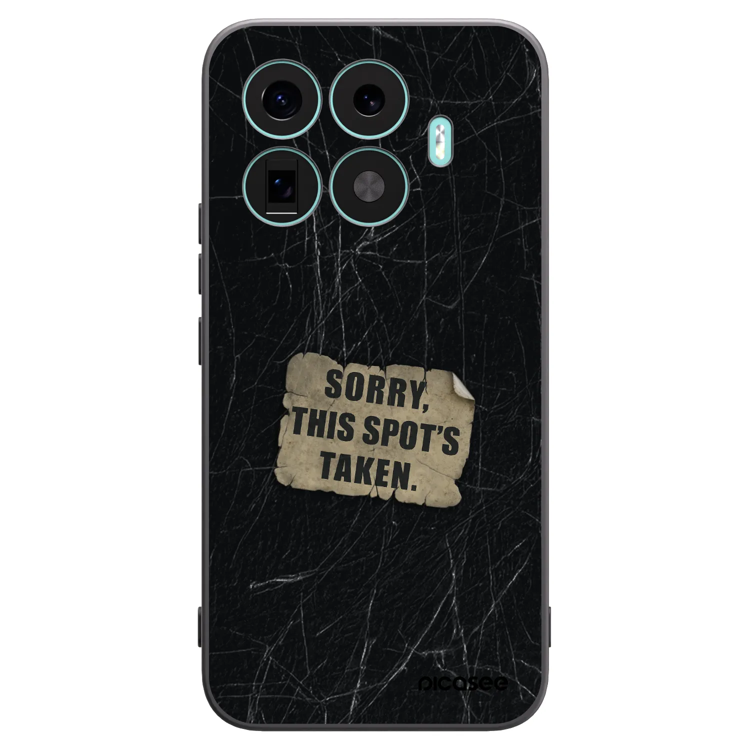 Picasee Μαύρη θήκη σιλικόνης για Xiaomi 17T Pro - SORRY