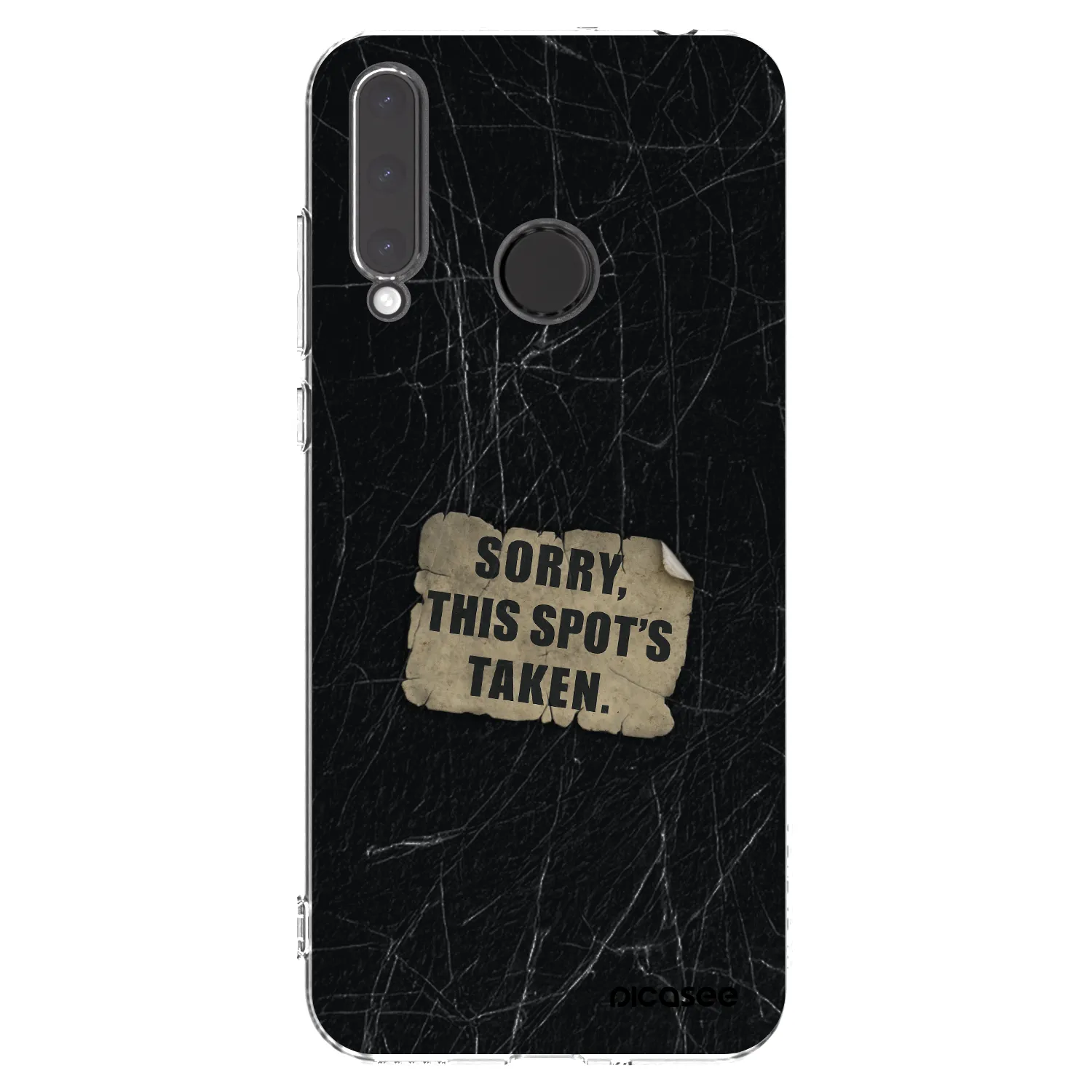 Picasee διαφανής θήκη σιλικόνης Honor 20 Lite - SORRY