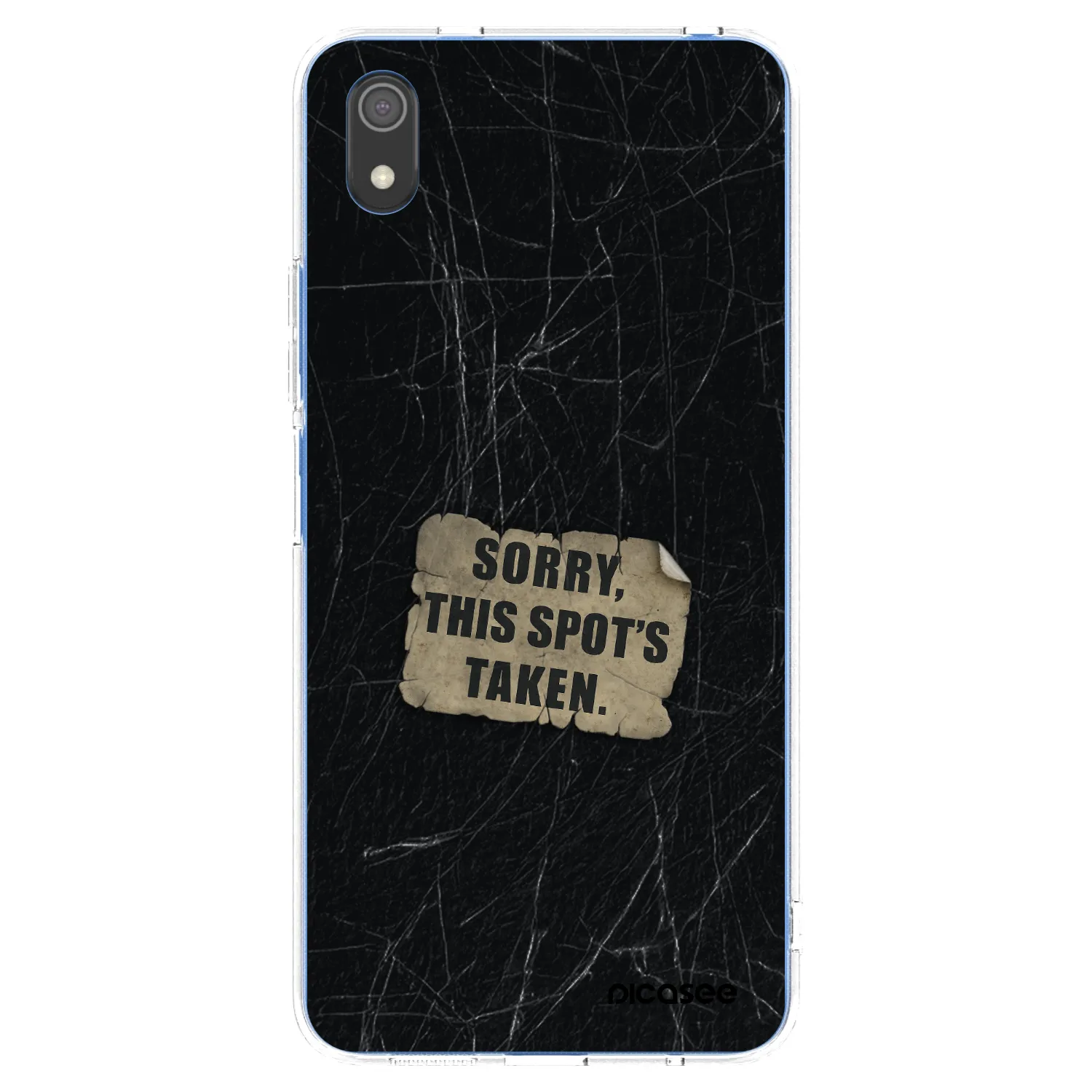 Picasee διαφανής θήκη σιλικόνης Xiaomi Redmi 7A - SORRY