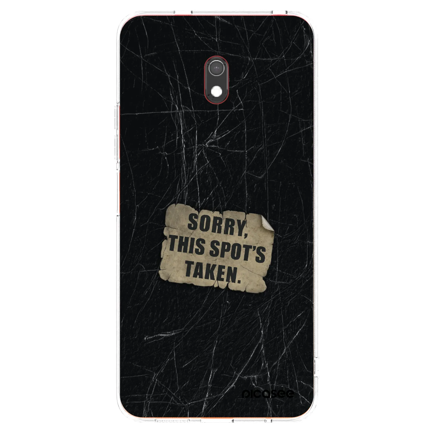 Picasee διαφανής θήκη σιλικόνης Xiaomi Redmi 8A - SORRY