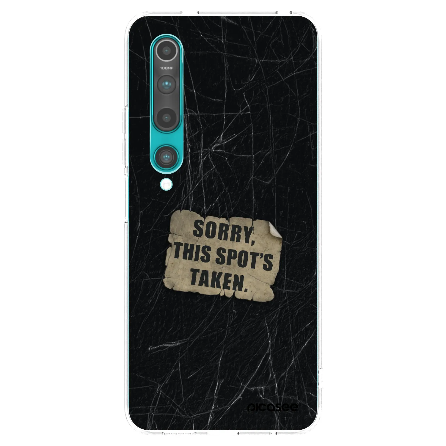 Picasee διαφανής θήκη σιλικόνης Xiaomi Mi 10 - SORRY