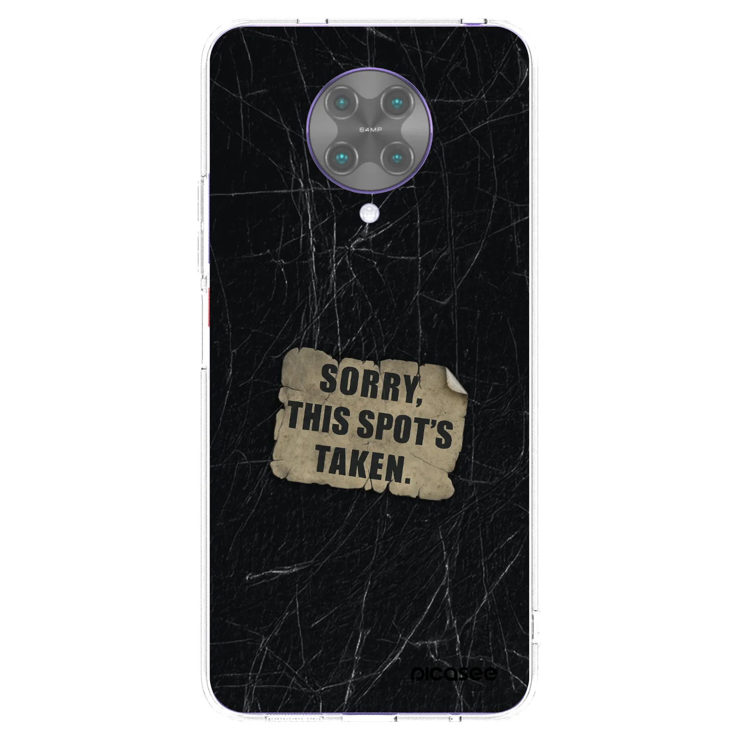 Picasee διαφανής θήκη σιλικόνης Xiaomi Poco F2 Pro - SORRY