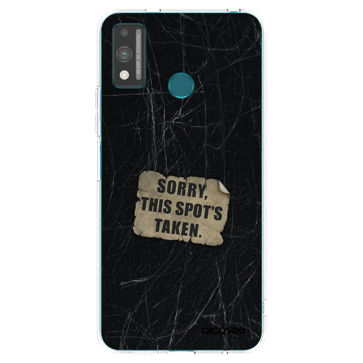Picasee διαφανής θήκη σιλικόνης Honor 9X Lite - SORRY