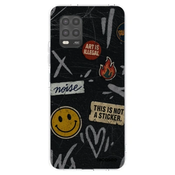 Picasee διαφανής θήκη σιλικόνης Xiaomi Mi 10 Lite - STICKERS x TAGS