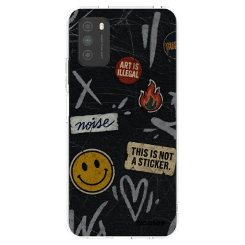Picasee διαφανής θήκη σιλικόνης Xiaomi Poco M3 - STICKERS x TAGS