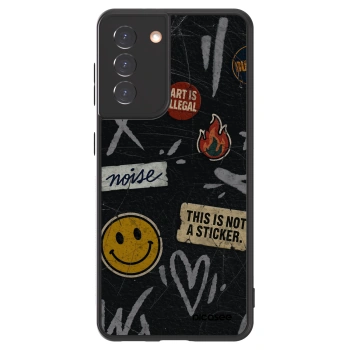 Picasee ULTIMATE CASE για Samsung Galaxy S21 5G G991B - STICKERS x TAGS