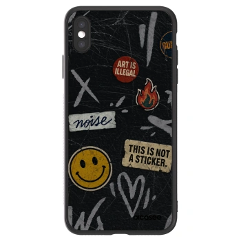 Picasee ULTIMATE CASE για Apple iPhone XS Max - STICKERS x TAGS