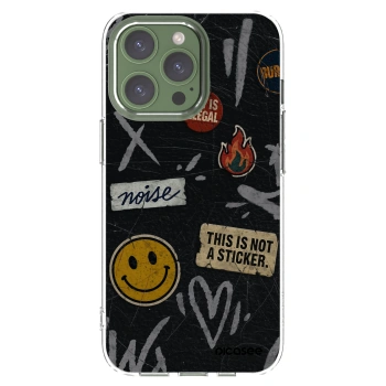 Picasee διαφανής θήκη σιλικόνης Apple iPhone 13 Pro - STICKERS x TAGS