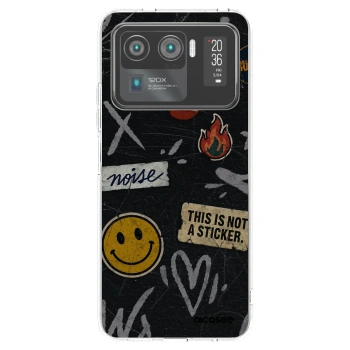 Picasee διαφανής θήκη σιλικόνης Xiaomi Mi 11 Ultra - STICKERS x TAGS