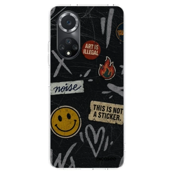 Picasee διαφανής θήκη σιλικόνης Huawei Nova 9 SE - STICKERS x TAGS