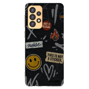 Picasee διαφανής θήκη σιλικόνης Samsung Galaxy A33 5G A336 - STICKERS x TAGS