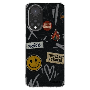 Picasee διαφανής θήκη σιλικόνης Honor X7 - STICKERS x TAGS