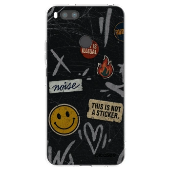 Picasee διαφανής θήκη σιλικόνης Xiaomi Redmi A1 - STICKERS x TAGS