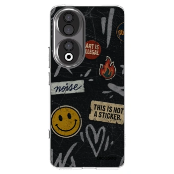 Picasee διαφανής θήκη σιλικόνης Honor 90 5G - STICKERS x TAGS