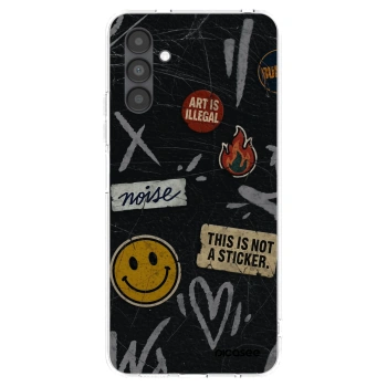 Picasee διαφανής θήκη σιλικόνης Samsung Galaxy A04s A047F - STICKERS x TAGS