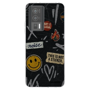 Picasee διαφανής θήκη σιλικόνης Xiaomi Poco F5 Pro 5G - STICKERS x TAGS
