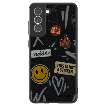 Picasee ULTIMATE CASE PowerShare για Samsung Galaxy S21 FE 5G - STICKERS x TAGS