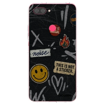 Picasee διαφανής θήκη σιλικόνης Xiaomi Mi 8 Lite - STICKERS x TAGS