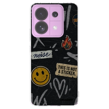 Picasee διαφανής θήκη σιλικόνης Xiaomi Redmi Note 13 Pro 5G - STICKERS x TAGS