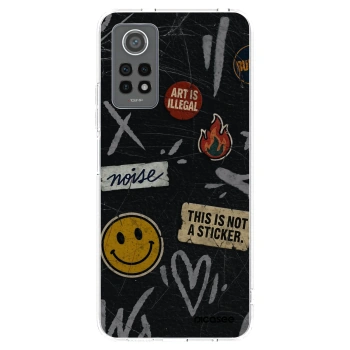 Picasee διαφανής θήκη σιλικόνης Xiaomi Redmi Note 12 Pro 4G - STICKERS x TAGS