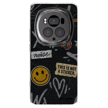 Picasee διαφανής θήκη σιλικόνης Honor Magic6 Pro - STICKERS x TAGS