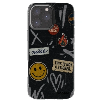 Picasee διαφανής θήκη σιλικόνης Apple iPhone 16 Pro Max - STICKERS x TAGS