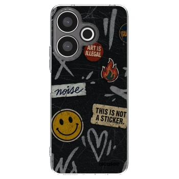 Picasee διαφανής θήκη σιλικόνης Xiaomi Redmi 13 4G - STICKERS x TAGS