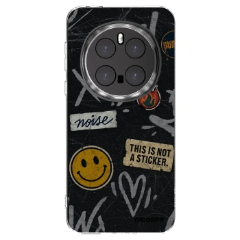 Picasee διαφανής θήκη σιλικόνης Honor Magic7 Pro 5G - STICKERS x TAGS