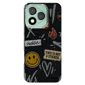 Picasee διαφανής θήκη σιλικόνης Honor 400 Lite 5G - STICKERS x TAGS