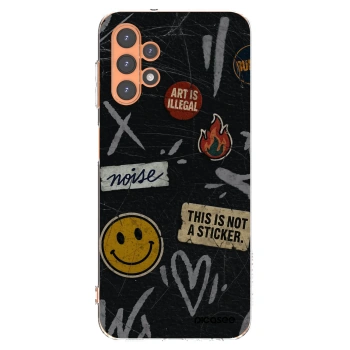Picasee διαφανής θήκη σιλικόνης Samsung Galaxy A13 5G - STICKERS x TAGS